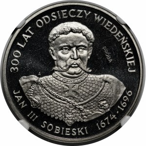 PRÓBA NIKIEL 200 złotych 1983 300 Lat Odsieczy Wiedeńskiej - popiersie