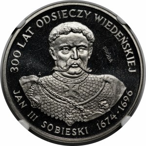 SAMPLE Nickel 200 gold 1983 300 Years of the Battle of Vienna - bust
