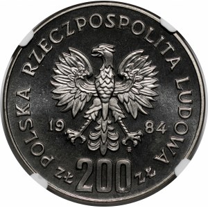 PRÓBA NIKIEL 200 złotych 1984 XIV Zimowe Igrzyska Olimpijskie Sarajewo 1984
