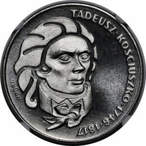 SAMPLE NIKIEL 500 gold 1976 Tadeusz Kosciuszko - head straight ahead