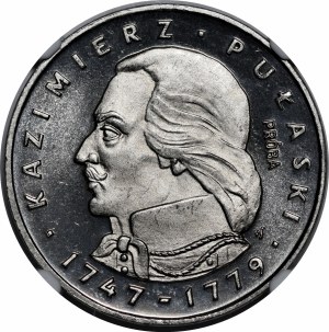 SAMPLE NIKIEL 500 gold 1976 Casimir Pulaski - head left