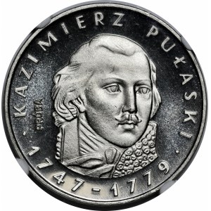 PRÓBA NIKIEL 500 złotych 1976 Kazimierz Pułaski - głowa na wprost