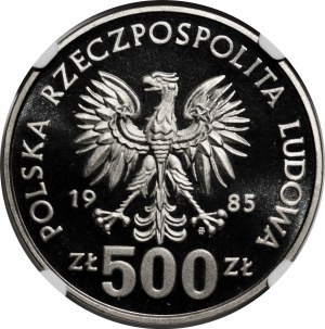 SAMPLE NIKIEL 500 gold 1985 Przemyslaw II - bust