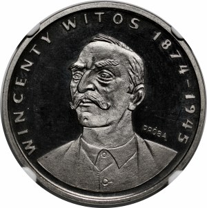 SAMPLE NIKIEL 1000 gold 1984 Wincenty Witos