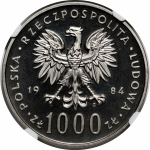 SAMPLE NIKIEL 1000 gold 1984 Wincenty Witos