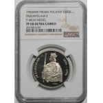 PRÓBA NIKIEL 1000 złotych 1985 Przemysław II - półpostać