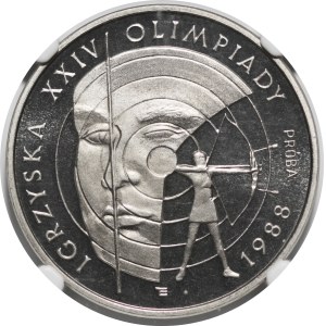 PRÓBA NIKIEL 1000 złotych 1987 Igrzyska XXIV Olimpiady 1988