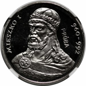 SAMPLE NIKIEL 2000 gold 1979 Mieszko I - bust