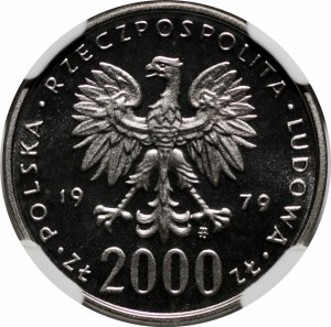 NIKIEL PROSPECT 2000 gold 1979 Mieszko I - half figure