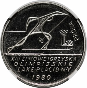 SAMPLE NIKIEL 2000 gold 1980 XIII Winter IO - Lake Placid - cross-country skiing
