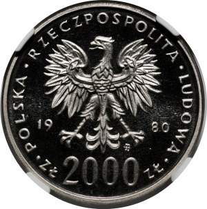SAMPLE NIKIEL 2000 gold 1980 Casimir I the Restorer