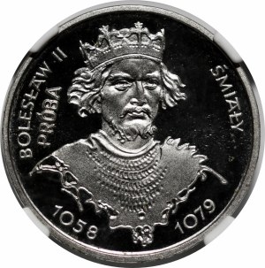 SAMPLE NIKIEL 2000 gold 1981 Boleslaw II the Bold