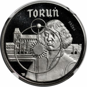 PRÓBA NIKIEL 5000 złotych 1989 Toruń - Mikołaj Kopernik