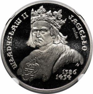 NIKIEL 5000 zloty 1989 Ladislaus II Jagiello - bust