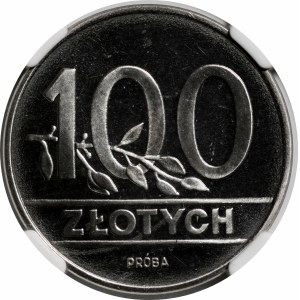 SAMPLE nikl 100 zlato 1990