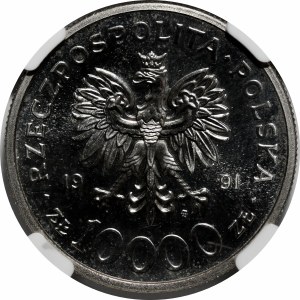 SAMPLE NIKIEL 10000 gold 1991 200th Anniversary of the 3rd of May Constitution