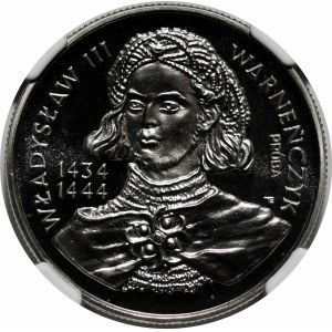 PRÓBA NIKIEL 10000 złotych 1992 Władysław III Warneńczyk - popiersie