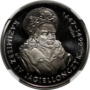 SAMPLE NIKIEL 20000 gold 1993 Casimir IV Jagiellonian.