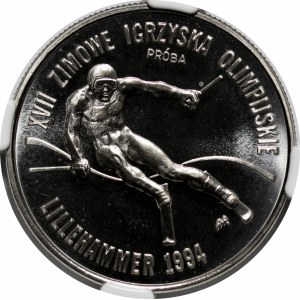 PRÓBA NIKIEL 20000 złotych 1993 XVII Zimowe Igrzyska Olimpijskie