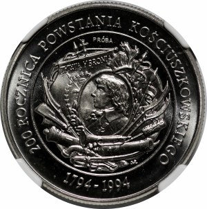 NIKIEL 20000 gold 1994 200th Anniversary of Kosciuszko Uprising