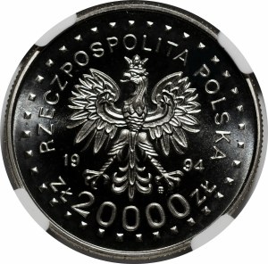 NIKIEL 20000 gold 1994 200th Anniversary of Kosciuszko Uprising