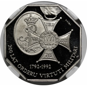 PRÓBA NIKIEL 50000 złotych 1992 200 Lat Orderu Virtuti Militari