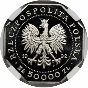 PRÓBA NIKIEL 50000 złotych 1992 200 Lat Orderu Virtuti Militari