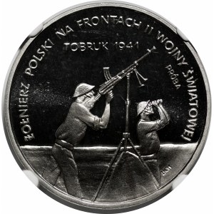 PRÓBA NIKIEL 100000 złotych 1991 Tobruk