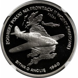PRÓBA NIKIEL 100000 złotych 1991 Bitwa o Anglię