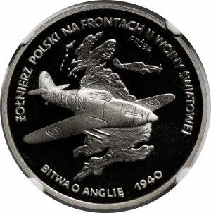 SAMPLE NIKIEL 100000 gold 1991 Battle of Britain