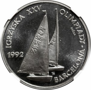 NIKIEL 200000 gold 1991 XXV IO - Barcelona 1992 - sailing