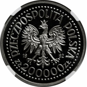 PRÓBA NIKIEL 200000 złotych 1992 500-Lecie Odkrycia Ameryki