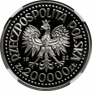 SAMPLE NIKIEL 200000 PLN 1992 Stanislaw Staszic