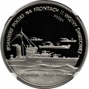 PRÓBA NIKIEL 200000 złotych 1992 Konwoje 1939-1945