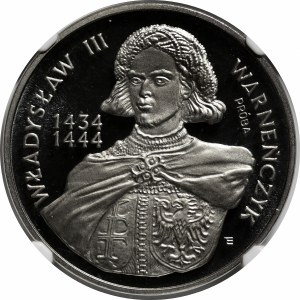 NIKIEL 200000 gold 1992 Wladyslaw III Varnañczyk - bust