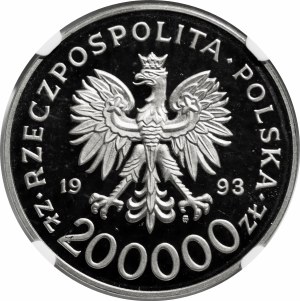 SAMPLE NIKIEL 200000 zl 1993 750th Anniversary of the Granting of City Rights to Szczecin.