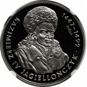PRÓBA NIKIEL 200000 złotych 1993 Kazimierz IV Jagiellończyk - popiersie