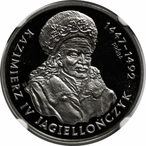 SAMPLE NIKIEL 200000 gold 1993 Casimir IV Jagiellonian - bust