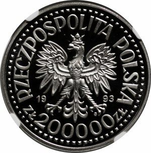 SAMPLE NIKIEL 200000 gold 1993 Casimir IV Jagiellonian - bust