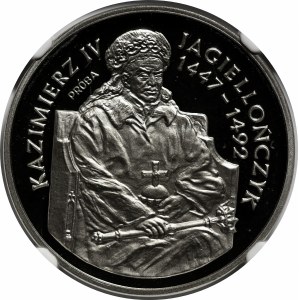 PRÓBA NIKIEL 200000 złotych 1993 Kazimierz IV Jagiellończyk - półpostać