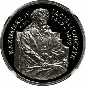 NIKIEL PROSPECT 200000 gold 1993 Casimir IV Jagiellonian - half figure
