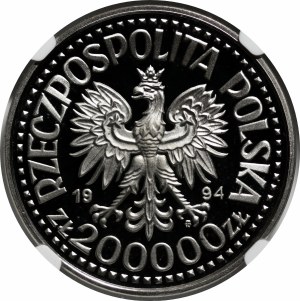SAMPLE Nickel 200000 gold 1994 Monte Cassino