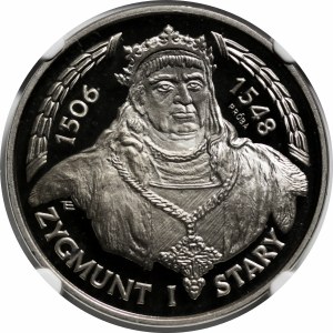 SAMPLE Nickel 200000 gold 1994 Sigismund I the Old - bust