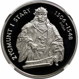 MUSTER VON NICHOLS 200000 Gold 1994 Sigismund I. der Alte - Halbfigur