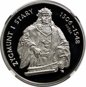 NIKIEL PROSPECT 200000 gold 1994 Sigismund I the Old - half figure