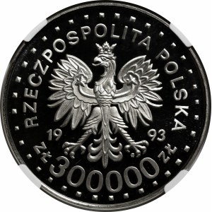 PRÓBA NIKIEL 300000 złotych 1993 XVII Zimowe Igrzyska Olimpijskie Lillehammer 1994