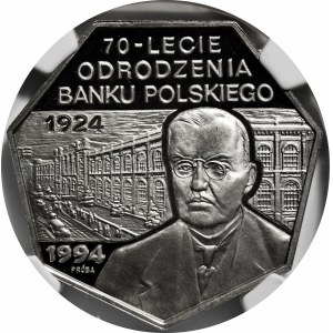 PRÓBA NIKIEL 300000 złotych 1994 70-lecie Odrodzenia Banku Polskiego
