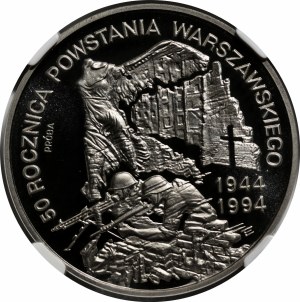 SAMPLE NIKIEL 300000 zloty 1994 50th Anniversary of the Warsaw Uprising