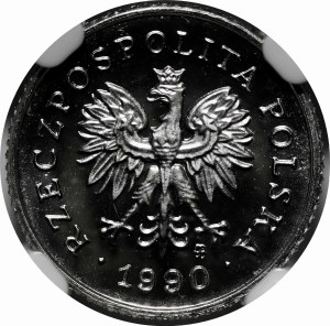 SAMPLE nickel 1 penny 1990