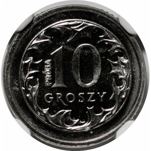 SAMPLE Nikl 10 centů 1990